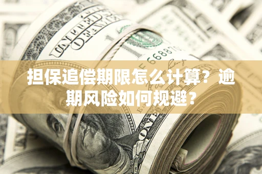 济南担保追偿期限怎么计算？逾期风险如何规避？