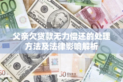 济南父亲欠贷款无力偿还的处理方法及法律影响解析