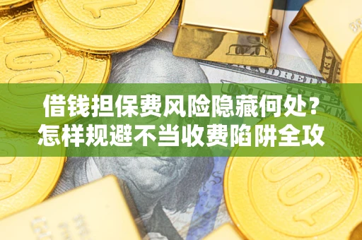 济南借钱担保费风险隐藏何处？怎样规避不当收费陷阱全攻略！